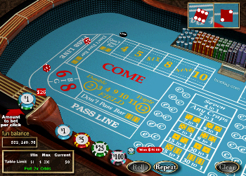 RTG Online Craps