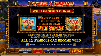 cannonball express slot machine