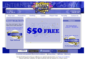 Jackpots In A Flash Online Casino