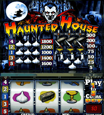 Haunted House Slots paytable