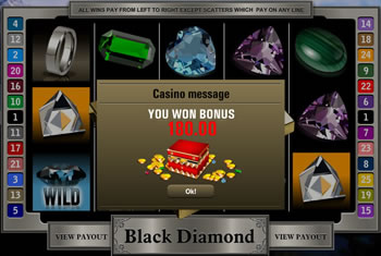 Black Diamond Bonus Game