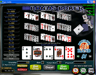 Double Double Bonus 10-Hand Video Poker