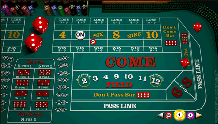 Free Craps Game - Microgaming Craps