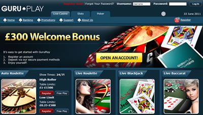 guru casino free