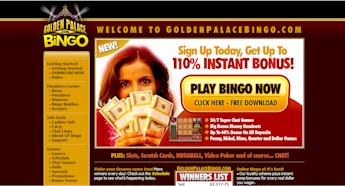 Golden Palace Bingo Room