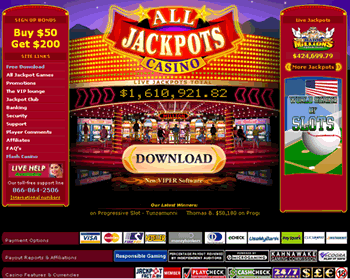 All Jackpots Casino en Línea