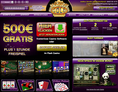 Mummys Gold Online Casino