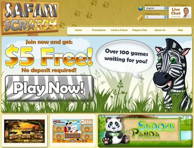 Safari Scratch Online Scratch Offs