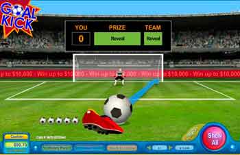 Goal Kick Scratch Off Game