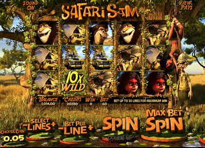 Safari Sam Online Slots