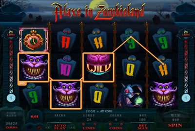 Alaxe in Zombieland Slots