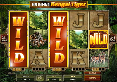 Untamed Bengal Tiger Slots