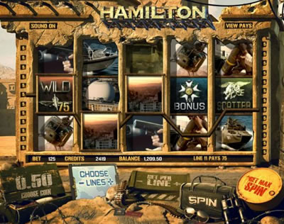 Hamilton Online Slots