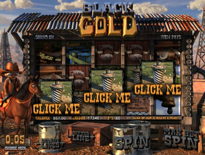 Black Gold 3D Slots