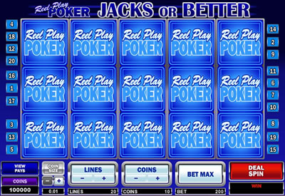 Jacks or Better Video Poker Slot