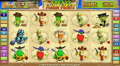 Freaky Wild West Slots