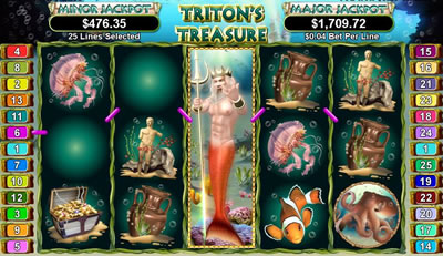 Tritons Treasure Slots