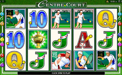 Centre Court Slots
