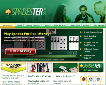 online spades with partners