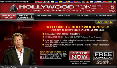 Hollywood Online Poker