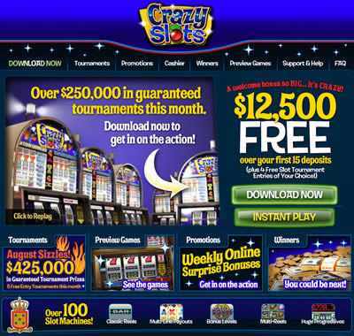 Crazy Slots Casino.