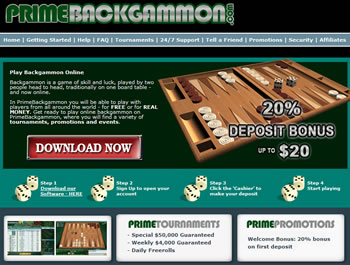 Prime Backgammon Online