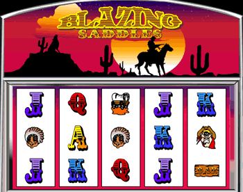 Blazing Saddles Slots