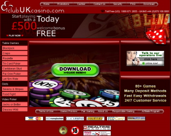 Club UK Online Casino