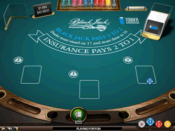 Free Blackjack Table Game