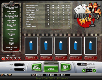 Free Deuces Wild Video Poker