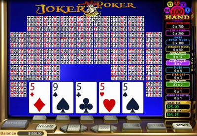 Joker Poker 10 Hands