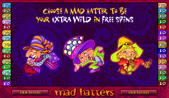 Mad Hatters Online Slot Bonus