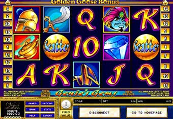 Golden Goose Genie's Gems Online Slot