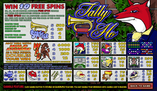Tally Ho Online Slots Bonus