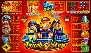 Truck Stop Online Slot Paytable