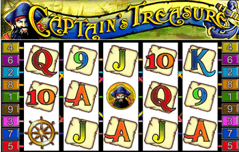 Captain's Treasure Online Slot