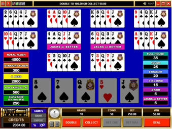 All Aces 10-Hand Video-Poker