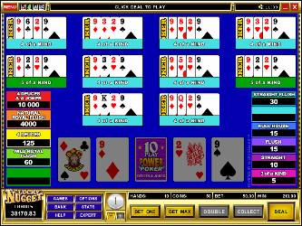 Deuces & Joker 10-Hand Online-Video-Poker