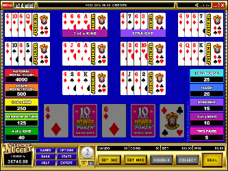 Double Joker 10-Hand Online-Video-Poker
