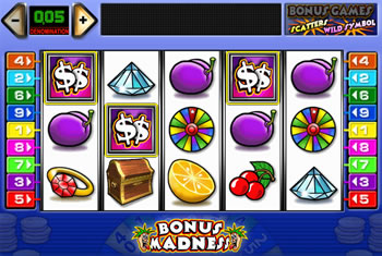 Bonus Madness Online Slots