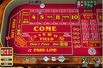 free vegas craps game