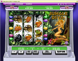 Jungle Diva Slots